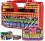 Battery Organizer Storage Holder Box Case With Tester, New Ultra-large 285+batte. Fixed Price $21.79.