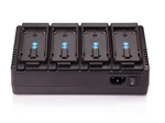 Swit Lc-d421c 4-ch Dv Battery Charger 2a Per Channel Interchangeable Plates. Fixed Price $305.00.
