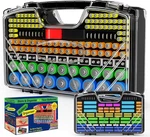 Battery Organizer Storage Holder Box Case With Tester, New Ultra-large 285+batte. Fixed Price $18.53.
