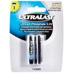 Ultralast Ul14500sl-2p 14500 Lithium Batteries For Solar, 2 Pk. Fixed Price $23.22.
