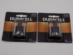2x Duracell Dl245 6v 1.4ah Non-rechargeable Lithium Battery 2cr5 El2cr5 Tested. Fixed Price $17.39.
