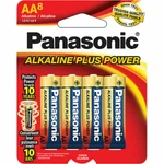 Panasonic Aa Alkaline Plus Power Battery, Am-3pa/8b (8 Pack). Fixed Price $9.96.