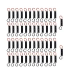50 Pcs 1 X 1.5v Aa Battery Spring Clip Black Plastic Case.... Fixed Price $27.48.