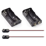 Sdtc Tech 2-set 2x 1.5v Aa Battery Holder And I Type Snap Connector 2 Slot. Fixed Price $10.28.