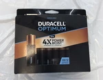 Duracell Optimum Aa Alkaline Batteries All-purpose 12 Pack. Fixed Price $14.99.