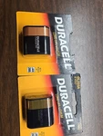 Lot Of Two Duracell 223 6v Lithium Battery 1/pack Dl223ab. Fixed Price $15.49.
