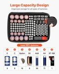 Vevor Battery Organizer Storage Box, Case Bag With Tester Bt-168, Waterp. Fixed Price $28.32.