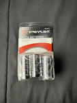 Streamlight 85180 3v Cr123a Lithium Batteries, 6-pack, Black. Fixed Price $24.99.