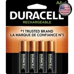 Duracell Rechargeable Aa Batteries 4-pack - Long-lasting Power & Convenience. Fixed Price $23.74.
