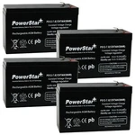 Powerstar 4 Pack: 12v 7ah Battery Replaces Texashunter 4lb. Fill Deer Feeder. Fixed Price $82.88.