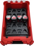 Milwaukee M12 Compact Packout Battery Organizer Tool Box Insert (48-22-8435). Fixed Price $19.99.