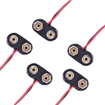 Lampvpath (pack Of 5) T-type 9v Battery Connector, 9 Volt Clip, 9v.... Fixed Price $7.35.