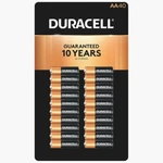 Duracell Aa Alkaline Batteries, 40-count Mn15tb40 1.5 V. Fixed Price $34.99.