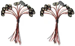 Lampvpath 20 Pcs 9v T Type Battery Snap Connector 9 Volt T-type 20pc. Fixed Price $11.92.