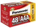 Panasonic Alkaline Size "aaa" Plus Power (48-pack) Blister Box Lr03pa48pc. Fixed Price $37.91.