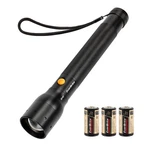 Ultra Bright Tactical Flashlight, 900 Lumen Zoomable Adjustable Focus, 3 Ligh.... Fixed Price $25.27.