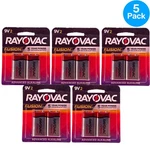 Rayovac Fusion 9v Alkaline Batteries 10 Count (5 Packs) Exp 12/2027. Fixed Price $32.00.