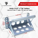 Jy Performance Metal Steel Bolt-in Battery Mounting Box Tray Bracket Hold Dow.... Fixed Price $59.33.