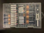 Cvs Battery Storage Box Led Flashlight Combo Aa Aaa C D 9v Organizer Holder. Fixed Price $24.99.