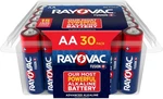 Rayovac Fusion Aa Batteries (30 Pack), Double A Alkaline 30 Count (pack Of 1). Fixed Price $26.76.