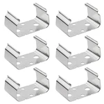 6pcs 9v Battery Clips Metal Holder Aa Double Fixing Clip For Instruments. Fixed Price $12.17.