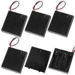 5pcs 4 Aa Battery Holder With Cover And Switch, 4x 1.5v Case. Fixed Price $14.28.