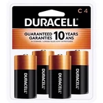 Duracell Coppertop C Alkaline Batteries 4 Pk Carded. Fixed Price $18.28.