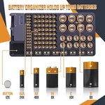 Battery Storage Organizer Holder With Tester - Caddy Rack Case Box Holde. Fixed Price $26.73.