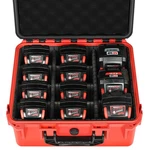 Case For Milwaukee M12 M18 Battery: Waterproof Battery Hard Carrying Storage .... Fixed Price $78.92.