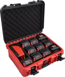 Case For Milwaukee Battery - Extra Large Hard Storage Box With Adjustable Div.... Fixed Price $83.35.