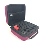 Flipo Battery Storage Case & Tester - Holds 60 Batteries Raspberry Pink. Fixed Price $25.00.