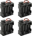 Wmycongcong 4 Pack 8 X 1.5v Aa Battery Holder With Connector And Hard 8aa. Fixed Price $13.99.