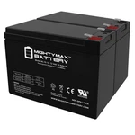 Mighty Max 12v 10ah Sla Battery Replaces Leoch Lp12-12 T2, Lp 12-12 T2 - 2 Pack. Fixed Price $49.99.