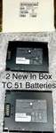 2 New In Box Zebra Bt-000314 Batteries Tc51 Tc52 Tc56 Tc57 Btry-tc51-43ma1-01. Fixed Price $49.99.