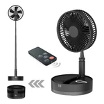 Un Unitedtime Foldable Fan Foldaway Oscillating With Remote Control, 10800mah.... Fixed Price $82.92.