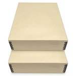 2 Pack 9x12x3 Tan Acid-free Archival Storage Box Museum Art Document. Fixed Price $47.96.