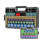 Narotood Battery Organizer Storage Holder Box Case With Tester,... Fast Usa Ship. Fixed Price $23.53.