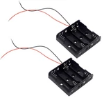 Lampvpath (pack Of 2 4 Aa Battery Holder With Leads, Holder.... Fixed Price $9.65.