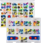 Double Layer Case Compatible With Akedo Ultimate Arcade Warriors Figures Pack.... Fixed Price $42.33.