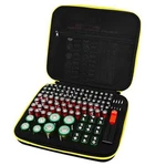 Battery Organizer Case- Hard Storage Box Bag Holder - Holds 106+ 106 Holes. Fixed Price $27.53.