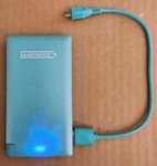 Instacharge 3200 Mah Portable Battery Charger Teal. Fixed Price $9.71.