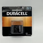 Duracell 223-6v Lithium-battery, 1 Count Pack, 223 6 Volt High Power Ultra. Fixed Price $12.99.