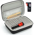 Stukcaze Battery Organizer Storage Case With Tester For Aa Aaa Small, Black. Fixed Price $24.24.