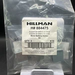 6 Pk Metal Side Mount Battery Holder Clip For 9-volt H#884475. Fixed Price $13.00.