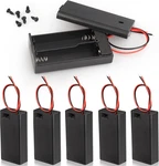 6pcs 2 X 1.5v Aa Battery Holder Enclosures With Wire Leads And On/off Switch (6). Fixed Price $11.50.