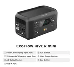 Ecoflow River Mini Efr421 210wh Portable Power Station 300w 600w Surge Used. Fixed Price $139.99.
