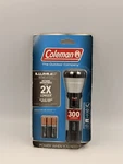 Coleman 300 Lumens Led Flashlight Batteryguard Ipx4 Water Resistant 3 Aaa New. Fixed Price $14.99.
