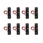Multicoloredled 8pcs Aa Battery Holder With Leads, 1 X 1.5v Single Black. Fixed Price $10.52.