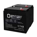 Mighty Max 6v, 36ah, Agm, Nb Terminal Battery Replaces Csb Prism Gh6360 - 2 Pack. Fixed Price $99.99.