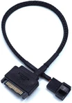 Opsfalcon 2 Pack Sata To 3 Pin / 4 Pmw 12v Pc Case Fan Power Black. Fixed Price $11.99.
